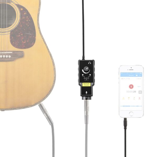 Interface audio para Smartphone - 3,5mm - Saramonic Portugal