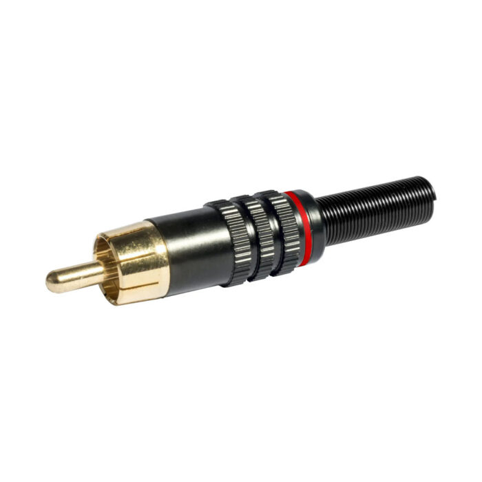 Ficha XLR Fêmea 5 Pinos Chassi - Preta