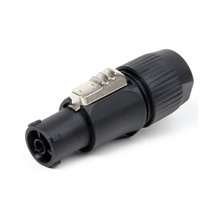 Ficha Power True Fêmea Preto IP65