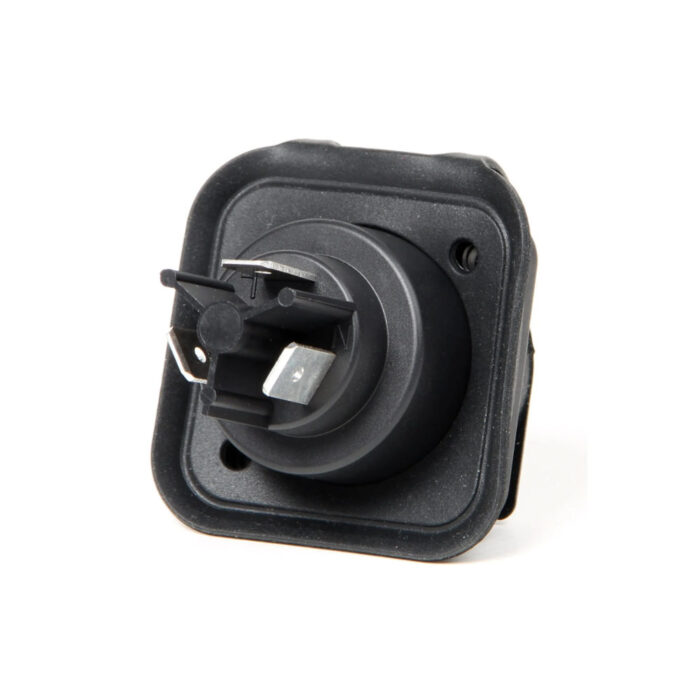 Ficha Power True Fêmea Preto IP65 Chassi - Image 2