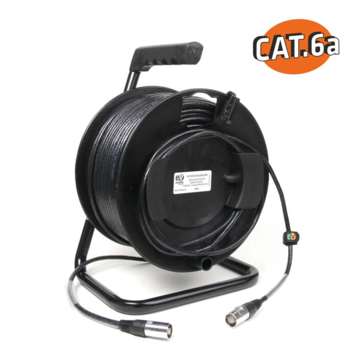 Cabo CAT6A U/FTP RJ45 com Enrolador - 70m
