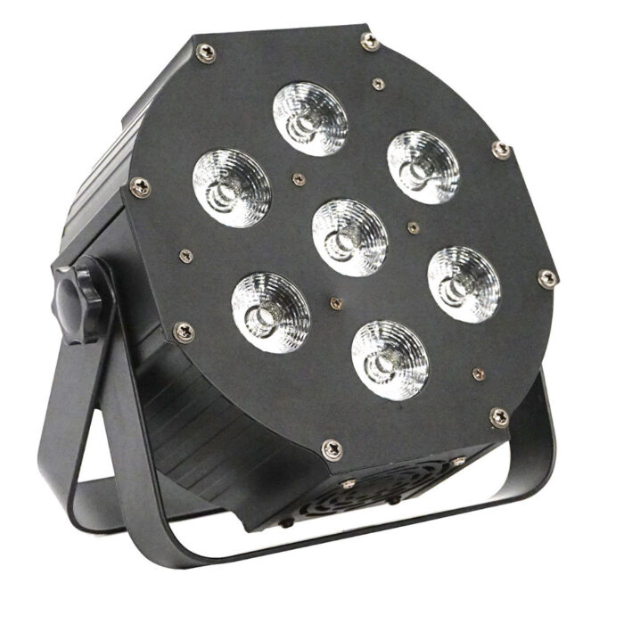 Projector Efeitos LED 7x 10W RGBW DMX