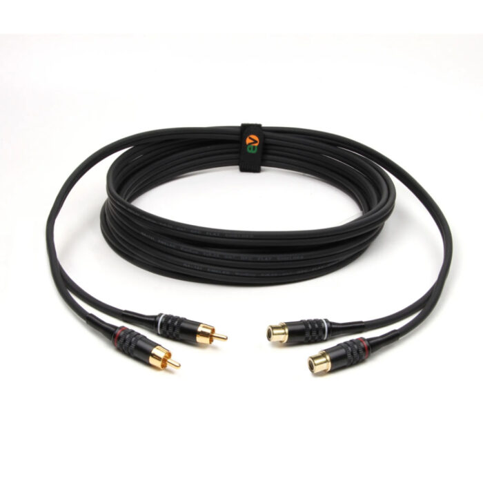 Cabo 2x RCA Macho / 2x RCA Fêmea 3m