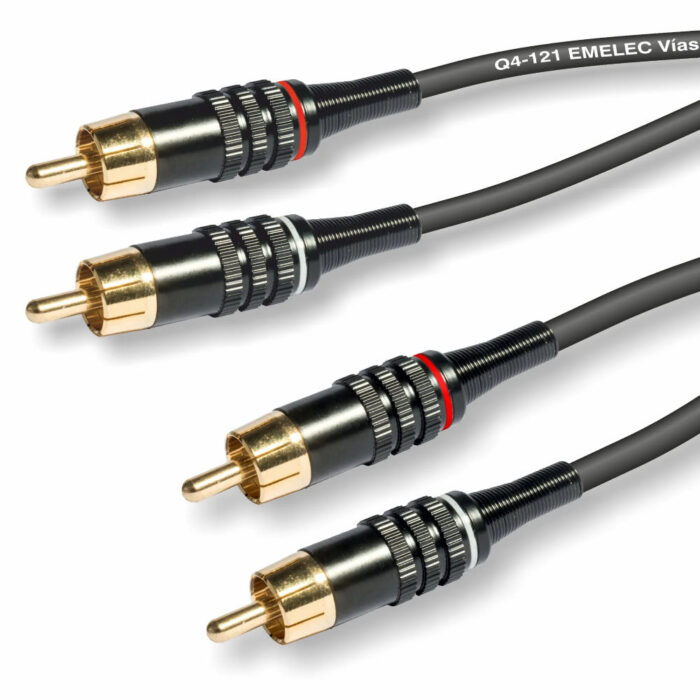 Cabo 2x RCA Macho / 2x RCA Macho 1,5m
