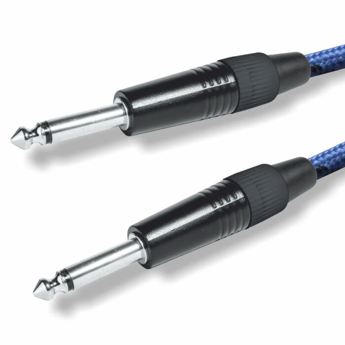 Cabo 6,35 Macho Mono / 6,35 Macho Mono Nylon - 3m