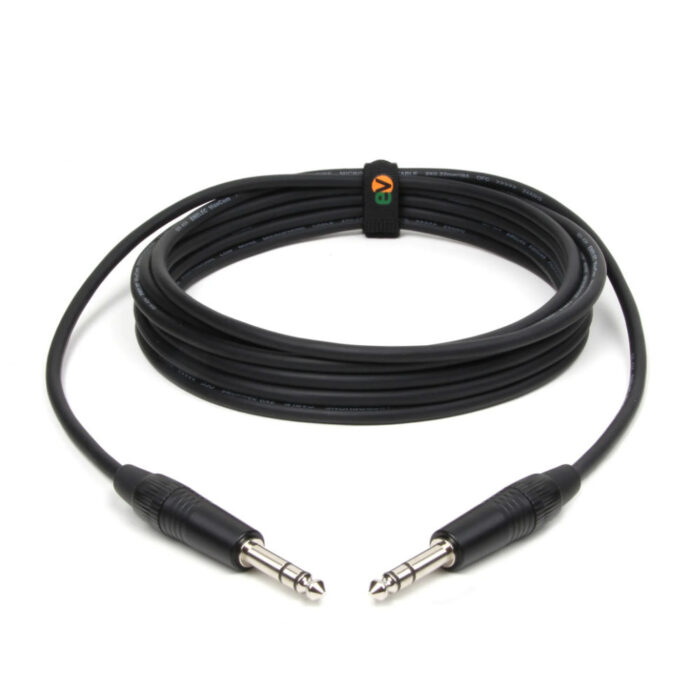Cabo Jack 6,3mm Stereo para Jack 6,3mm Stereo | Série EQ6202 - 1m