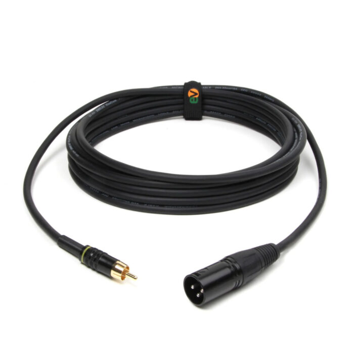 Cabo Profissional RCA Macho para XLR Macho | Série EQ6327 - 0,5m - Image 2