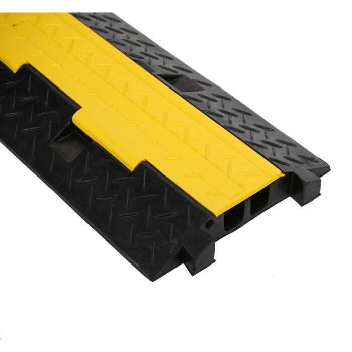 Passa Cabos 2 Vías 100cm - Preto/Amarelo - Image 2