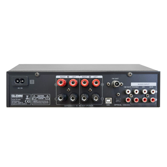 Amplificador Stereo 4x 100W BT/USB/FM - Image 2