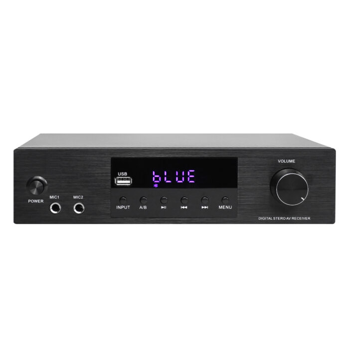 Amplificador Stereo 4x 100W BT/USB/FM