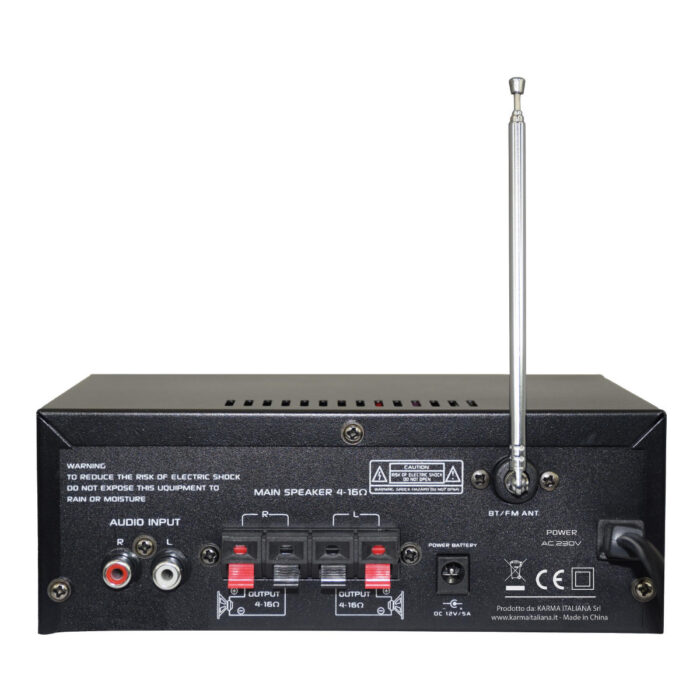 Amplificador Audio Karaoke com Rádio - Image 2