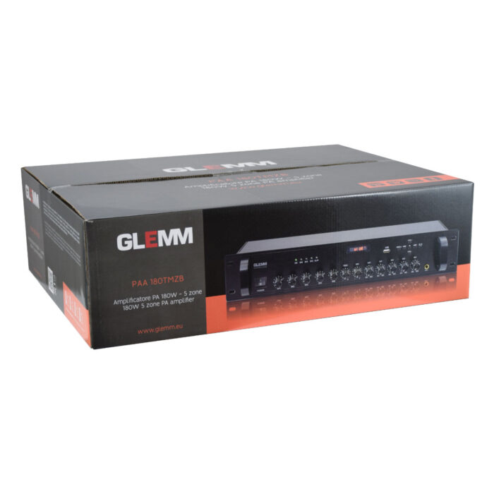 Amplificador Audio de 100V com 110W - 3 Zonas - Image 3