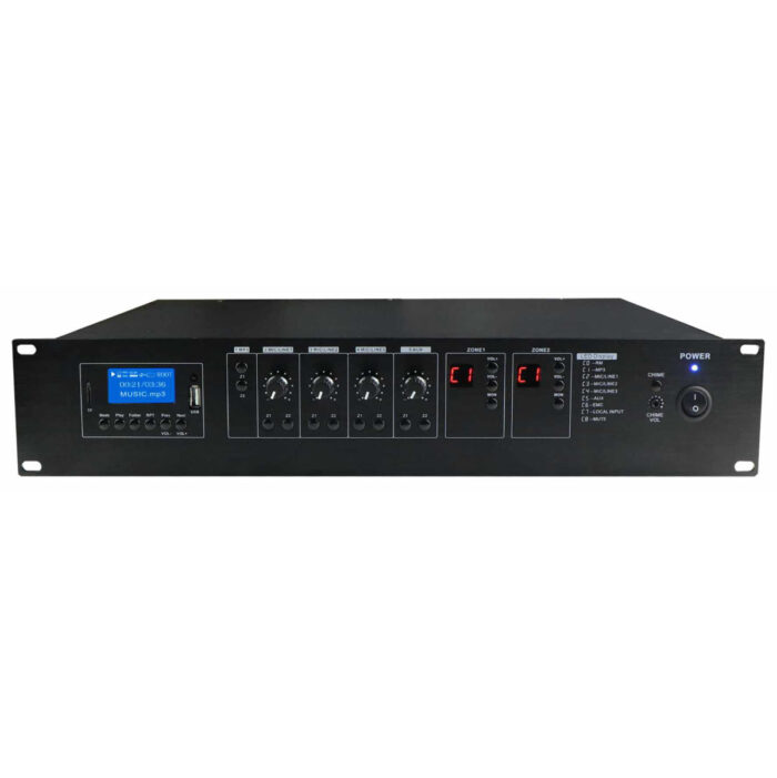 Amplificador Stereo 2x50W
