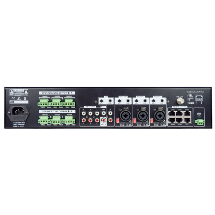 Amplificador Audio 6x120W Matriz - Image 2