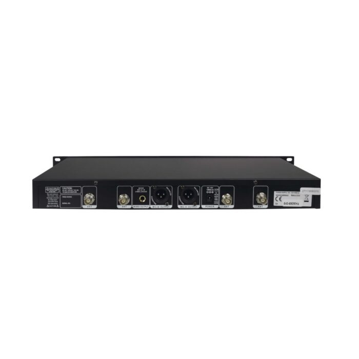 Microfone Mão s/ Fios + Cabeça + Emissor+ Receptor UHF