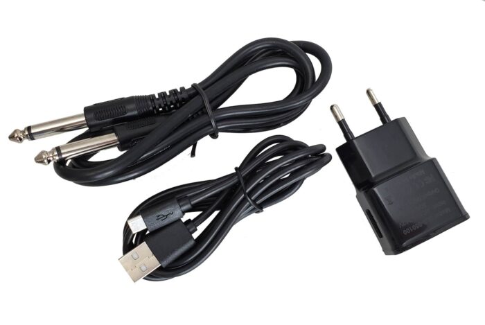 Microfone Mão s/ Fios+Cabeça+Emissor+Receptor UHF - Image 2