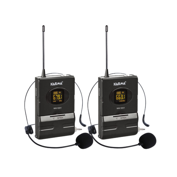 Microfones de Cabeça sem Fios com Receptor UHF - Image 4