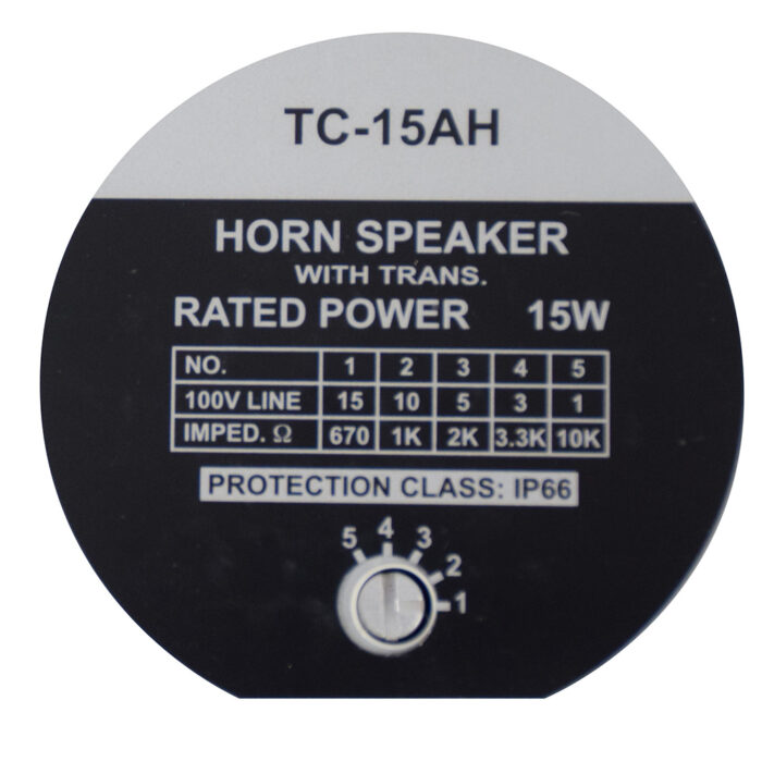 Corneta 15W 100V IP66 - Image 2