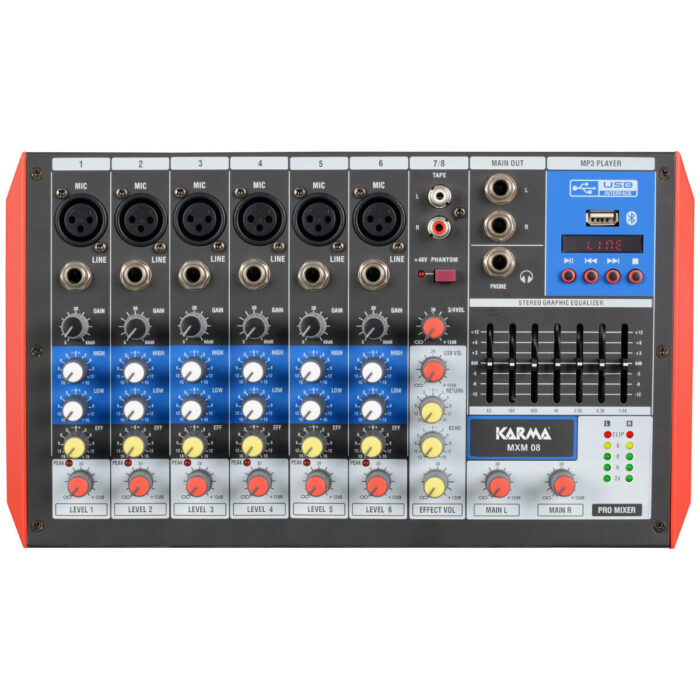 Mesa Mistura 8 Canais com USB e Bluetooth - Image 2