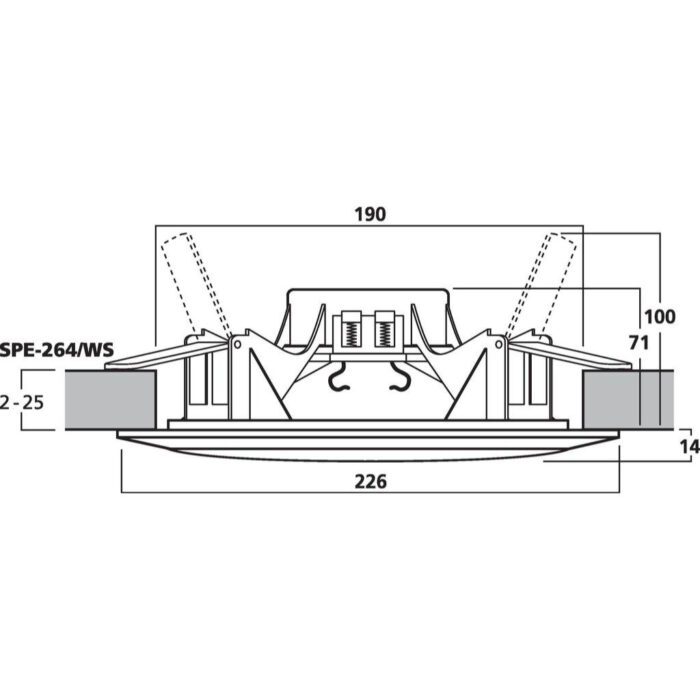 Coluna Tecto 45W - IP65 - Par - Image 2