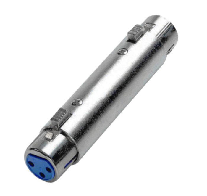 Adaptador XLR Fêmea / XLR Fêmea