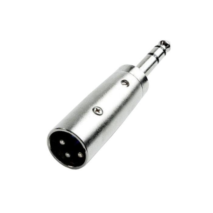 Adaptador XLR Macho / 6,35 Macho ST