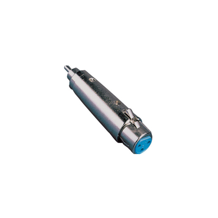 Adaptador RCA Macho / XLR Fêmea