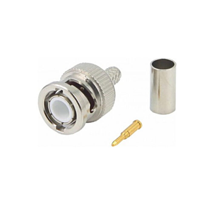 Ficha BNC Macho Cravar RG58