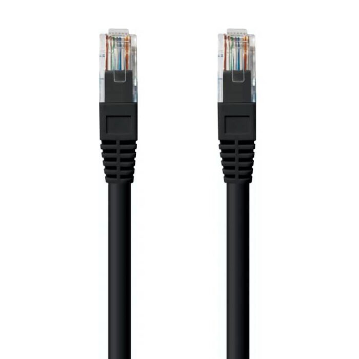 Cabo UTP CAT6 1mt - Preto