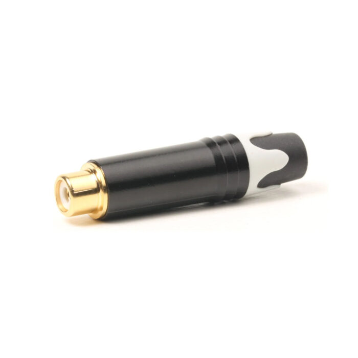 Ficha RCA Fêmea Ø6mm Metal