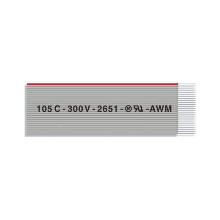 Cabo Plano 50 vias AWG28 1mt