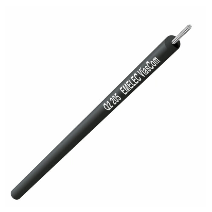 Cabo Teste 1x0,50mm² Preto 100mt