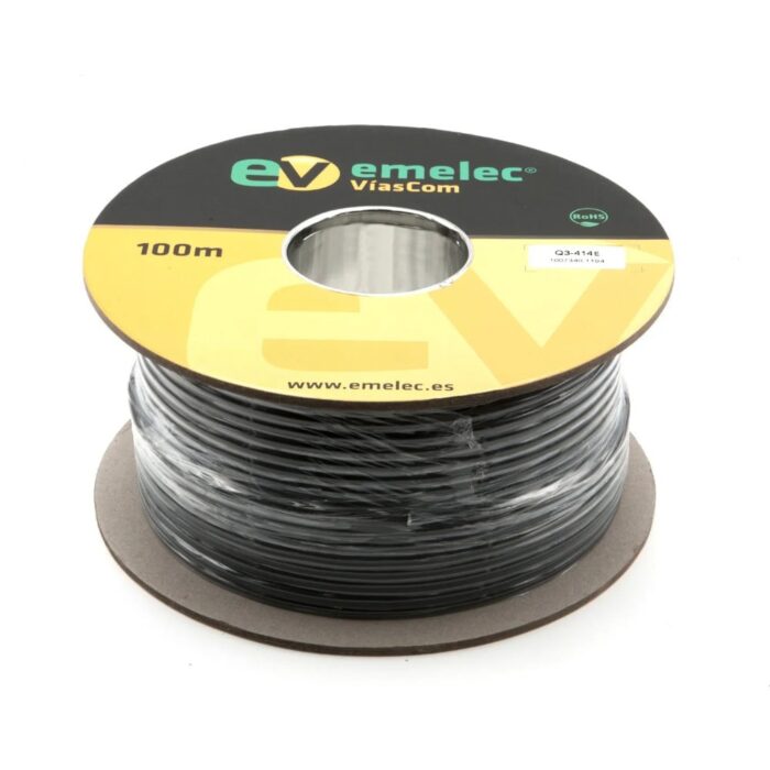 Cabo Microfone Ø6mm 2 Cond.+ Malha 91mt Ultra Resistente - Image 2