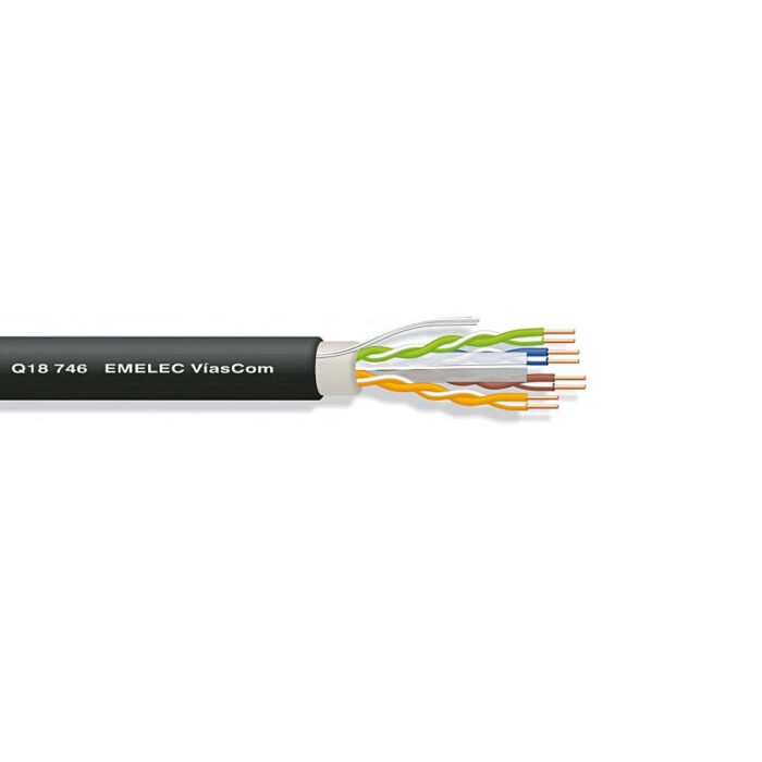 Cabo UTP CAT6 Rígido 300mt - p/ Exterior
