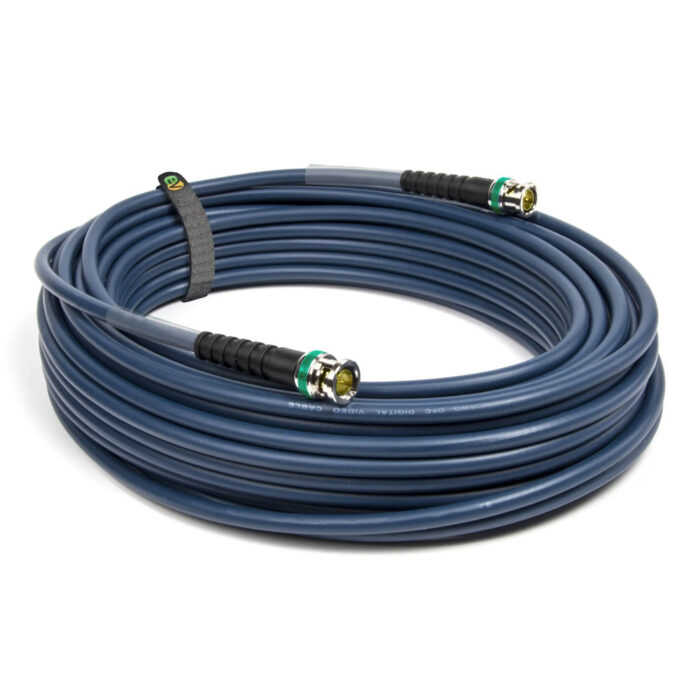 Cabo de Vídeo Digital 3G-SDI/4K-UHD Azul 100mt