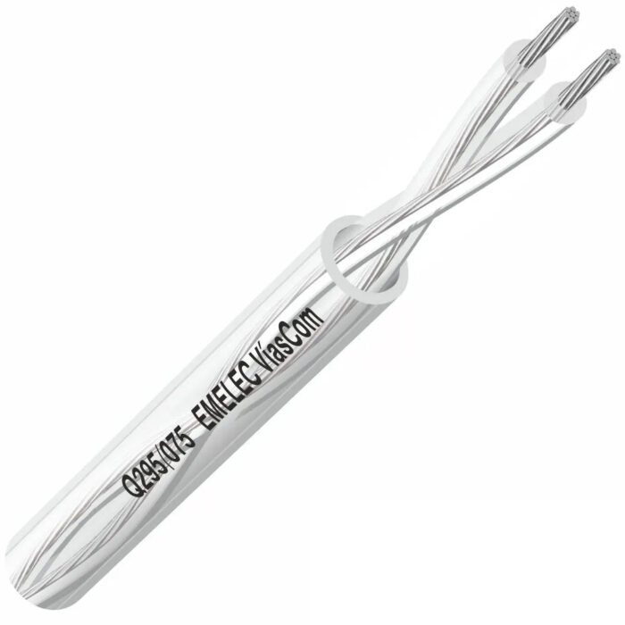 Cabo Coluna 2x0,22mm² Transparente 100mt - Bobine