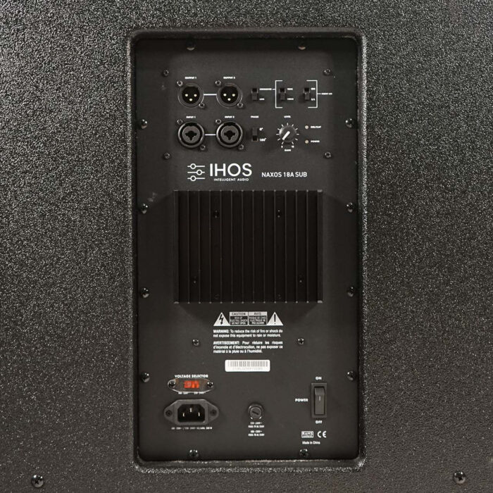 Subwoofer Activo 18" NAXOS 18A DSP - Image 4