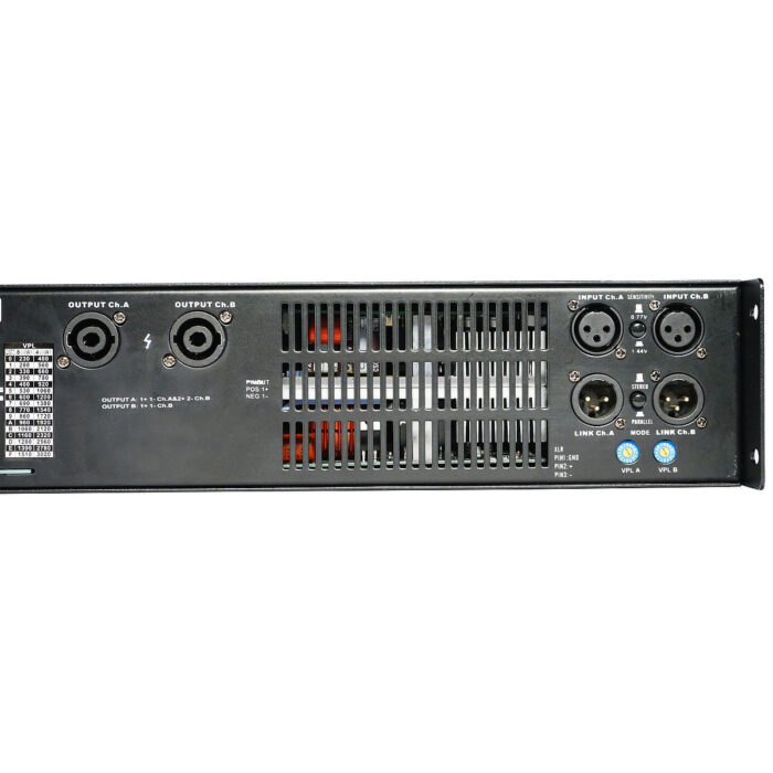 Amplificador Audio PA 2x 1500W 8ohm D3000 - Image 3