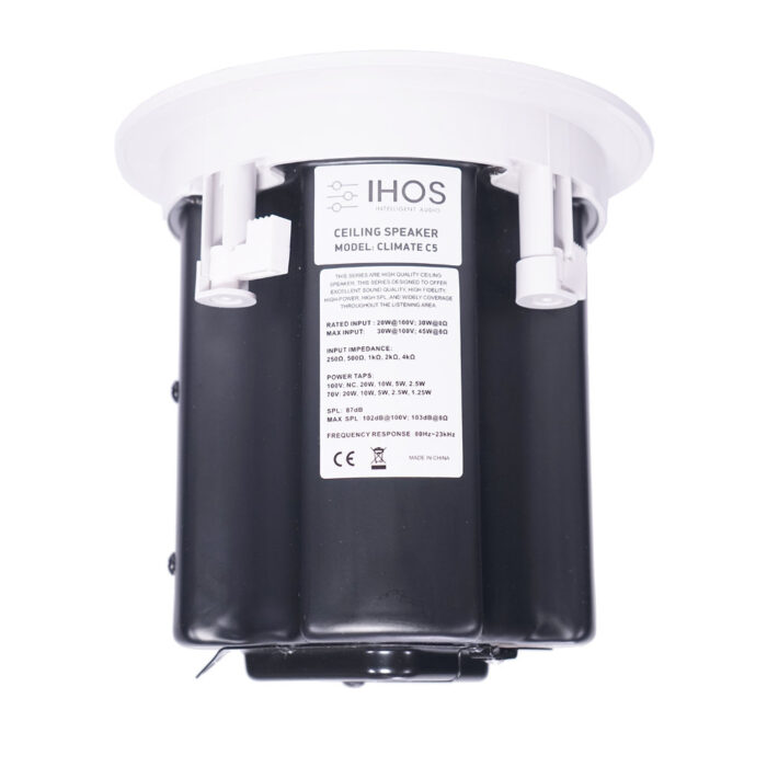Coluna de Tecto 4" 30W 100V CLIMATE C5 - Branco - Image 3