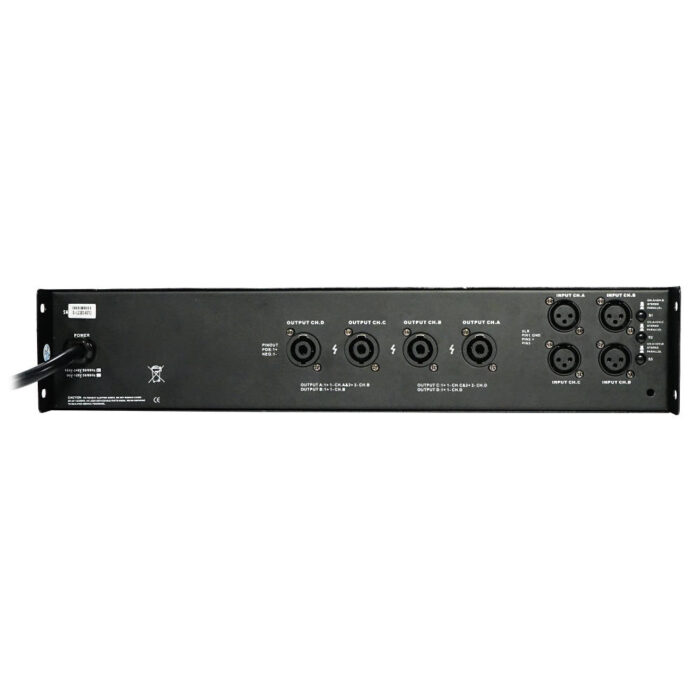 Amplificador Audio PA 4x 400W 8ohm D2004 - Image 3