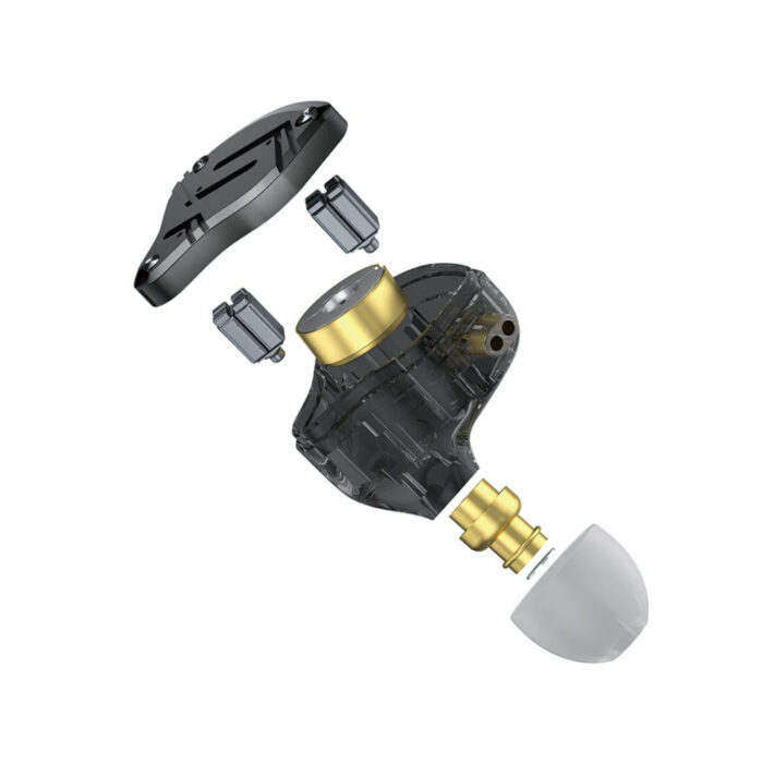 Auriculares de Monitorização Profissional KZ ZSN PROX Black - Image 3