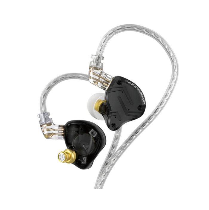 Auriculares de Monitorização Profissional KZ ZSN PROX Black
