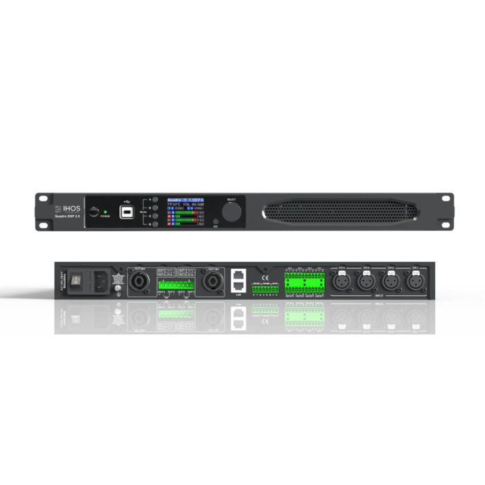 Amplificador Audio Digital 4x 300W 8ohm Quadro DSP 2.0 - Image 4