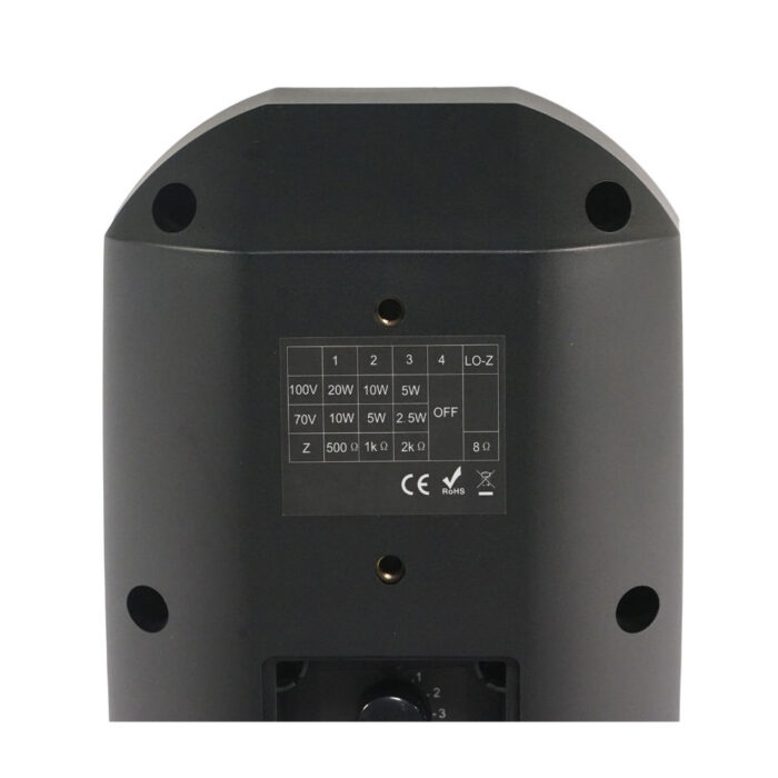 Coluna 100V 4,25" 30W IP66 CLIMATE IP4 BLACK - Image 3