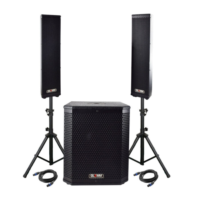Subwoofer Activo 12" + 2 Tops
