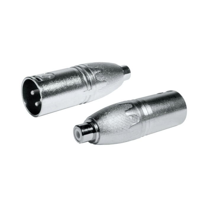 Adaptador XLR Macho / 6,35 Macho Mono