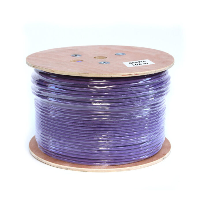 Cabo U/FTP Cat6A Rígido FRLSZH Violeta 305m - Image 2