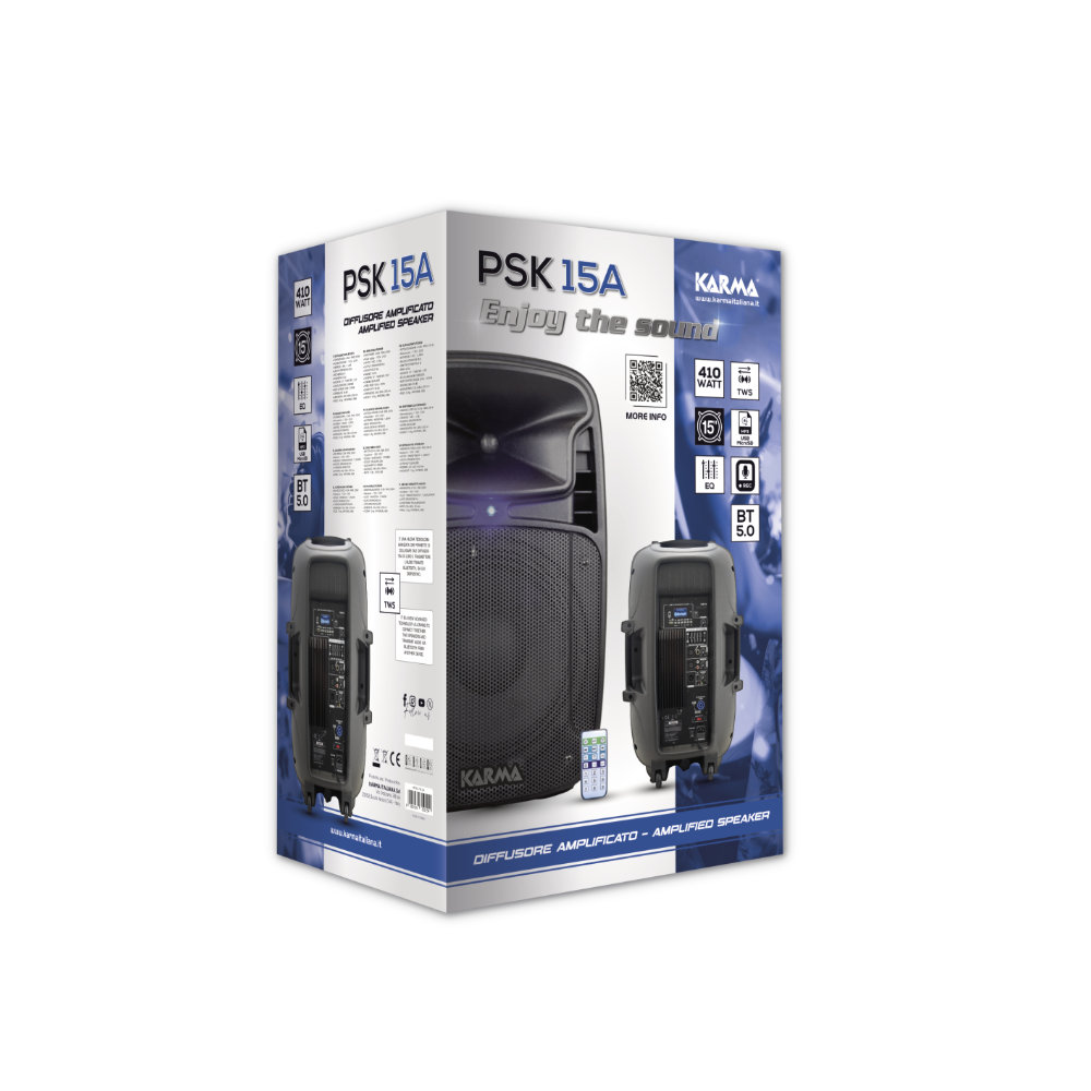 Coluna Activa 15" 410W com TWS - Image 2
